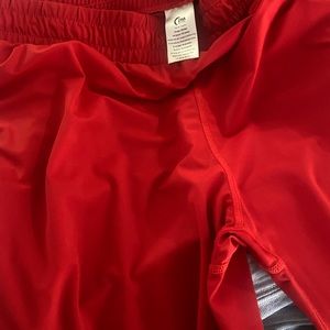 Zyia jogger red brand new never worn no tie .. washed but never worn